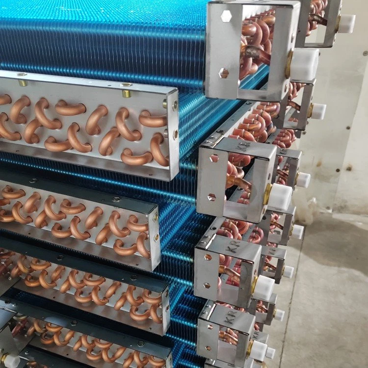 Aluminium Finned Copper Tube Evaporator